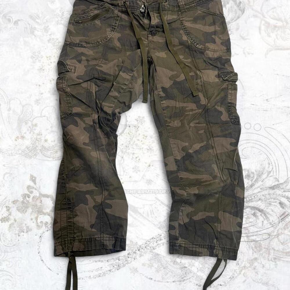 Faded Glory Women's Khaki and Green Trousers